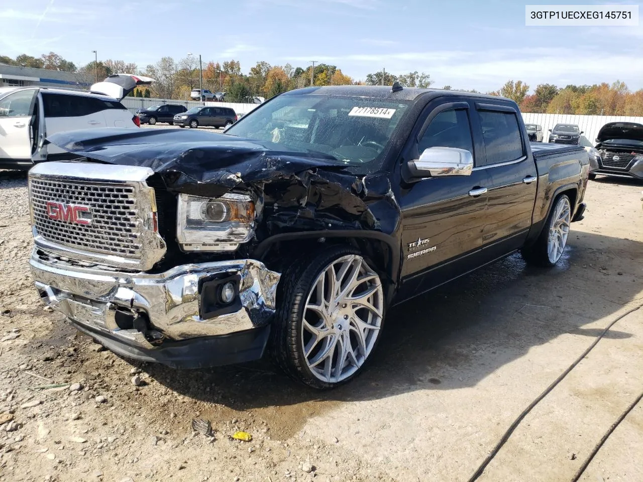 2014 GMC Sierra C1500 Sle VIN: 3GTP1UECXEG145751 Lot: 77178514