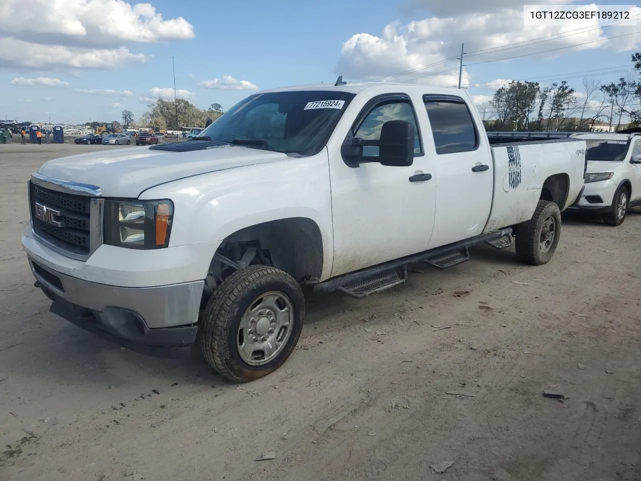 2014 GMC Sierra K2500 Heavy Duty VIN: 1GT12ZCG3EF189212 Lot: 77215924