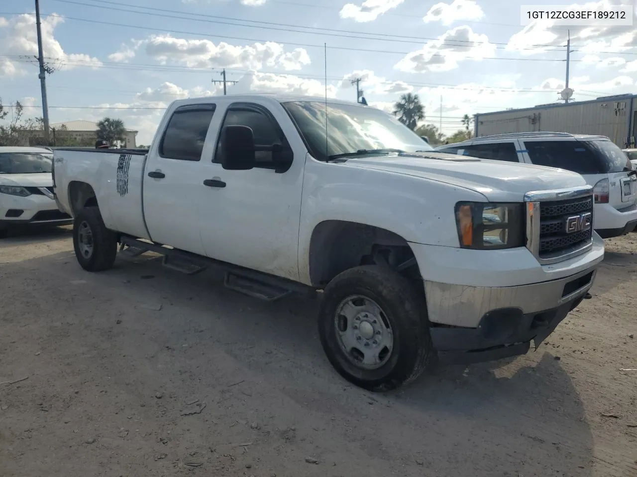 2014 GMC Sierra K2500 Heavy Duty VIN: 1GT12ZCG3EF189212 Lot: 77215924