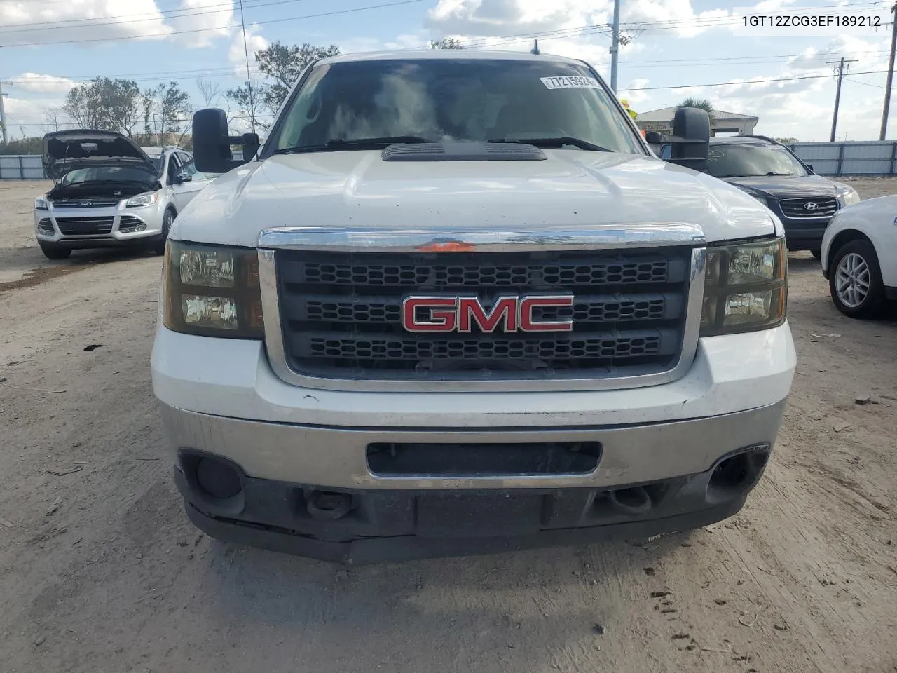 2014 GMC Sierra K2500 Heavy Duty VIN: 1GT12ZCG3EF189212 Lot: 77215924