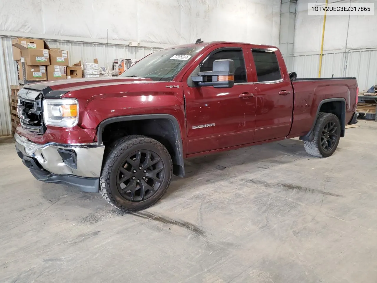 2014 GMC Sierra K1500 Sle VIN: 1GTV2UEC3EZ317865 Lot: 77285204