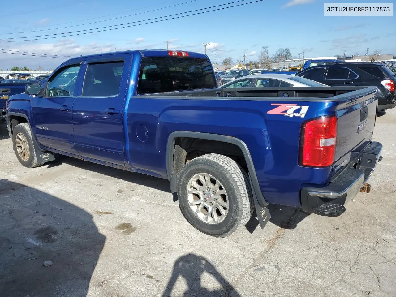 2014 GMC Sierra K1500 Sle VIN: 3GTU2UEC8EG117575 Lot: 77454764