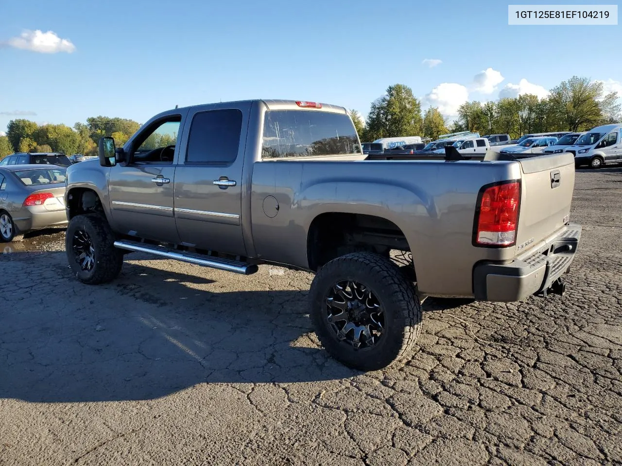 1GT125E81EF104219 2014 GMC Sierra K2500 Denali