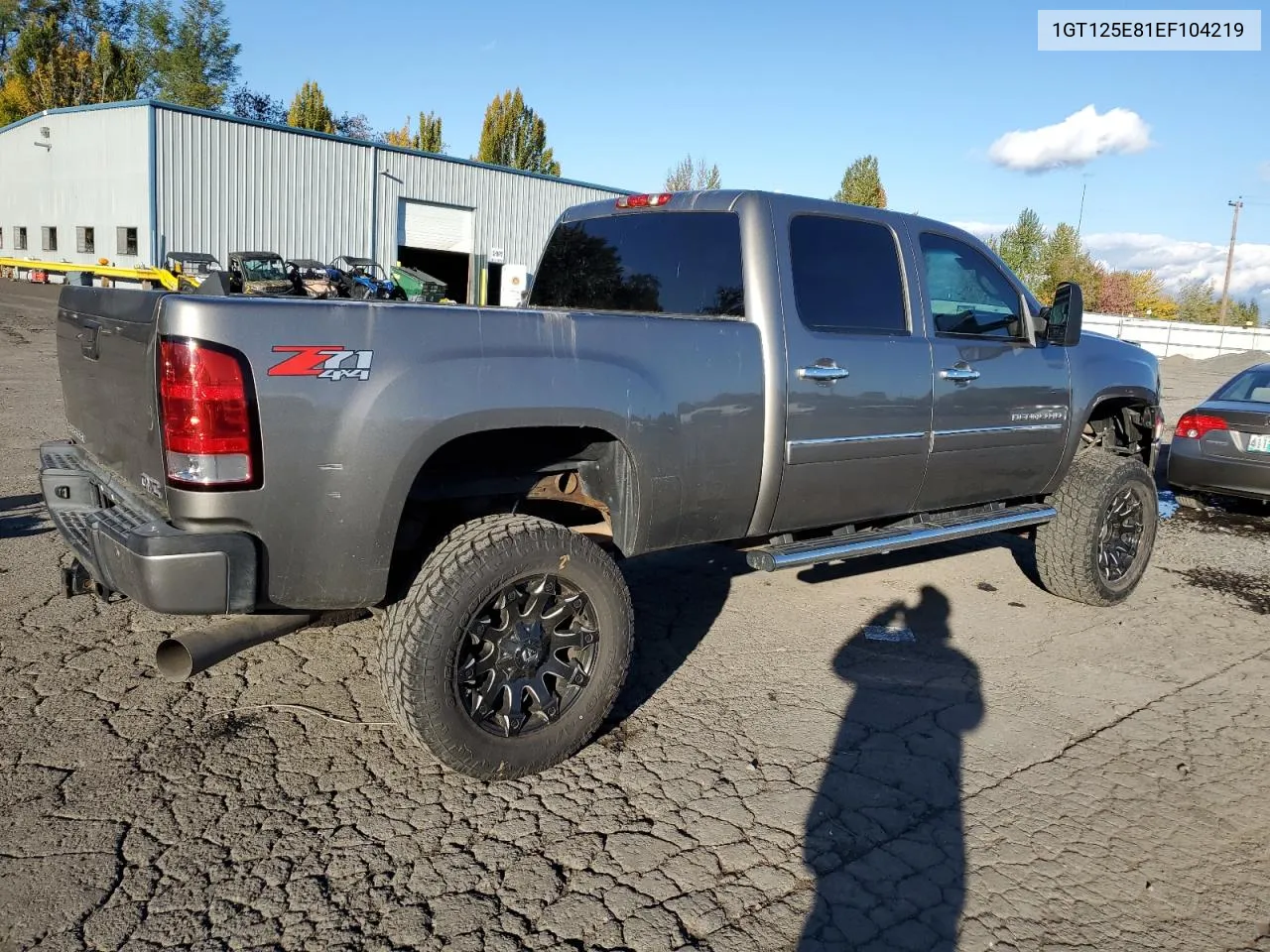 1GT125E81EF104219 2014 GMC Sierra K2500 Denali