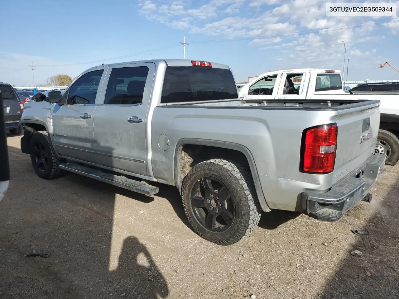 2014 GMC Sierra K1500 Slt VIN: 3GTU2VEC2EG509344 Lot: 77844274