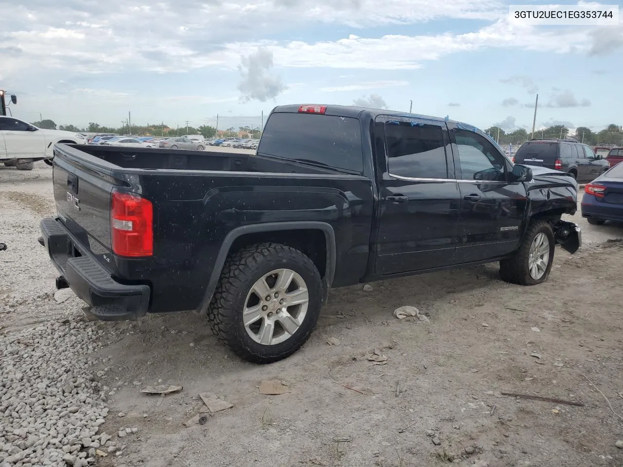 2014 GMC Sierra K1500 Sle VIN: 3GTU2UEC1EG353744 Lot: 77956964