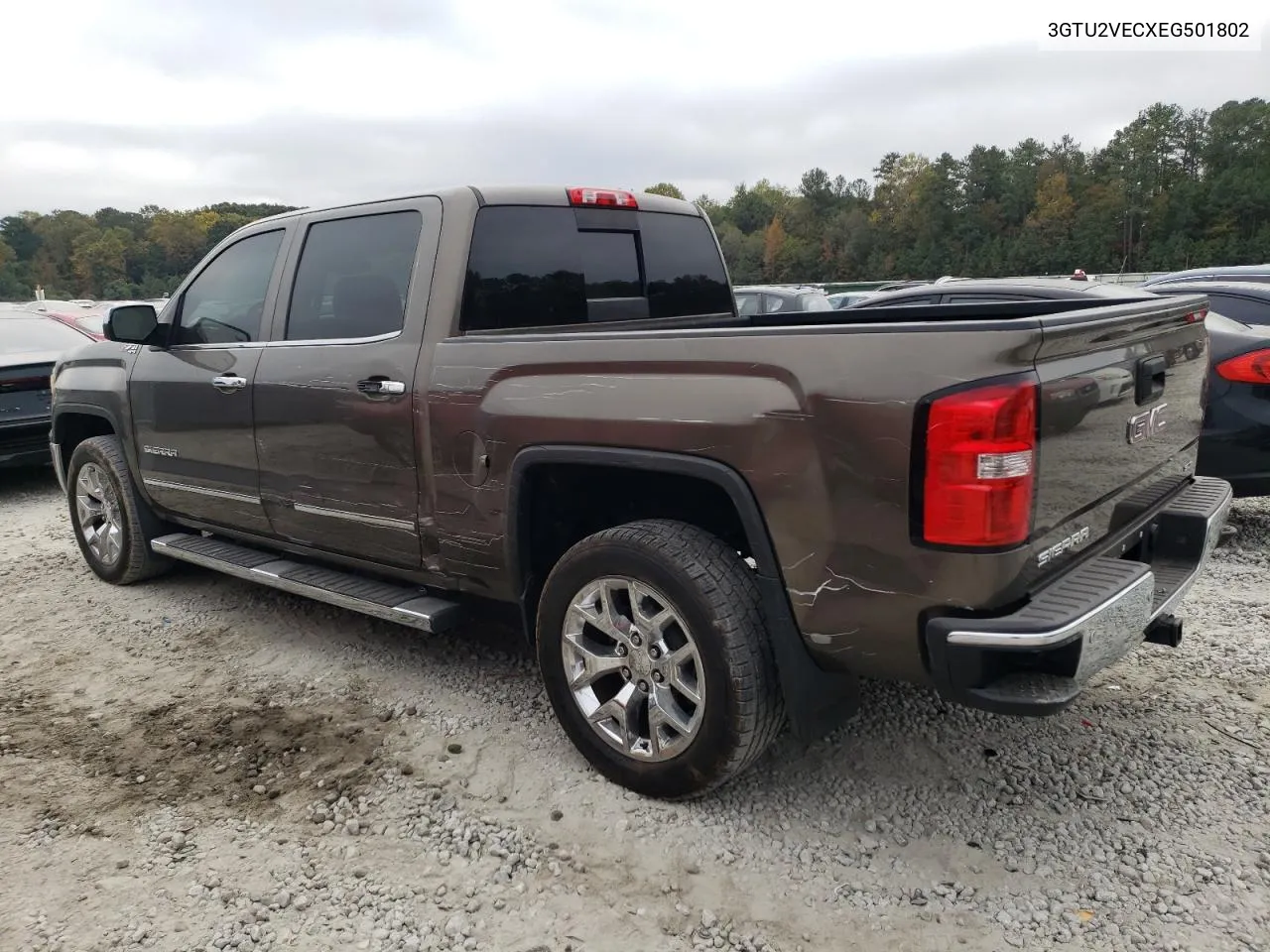 2014 GMC Sierra K1500 Slt VIN: 3GTU2VECXEG501802 Lot: 78143624