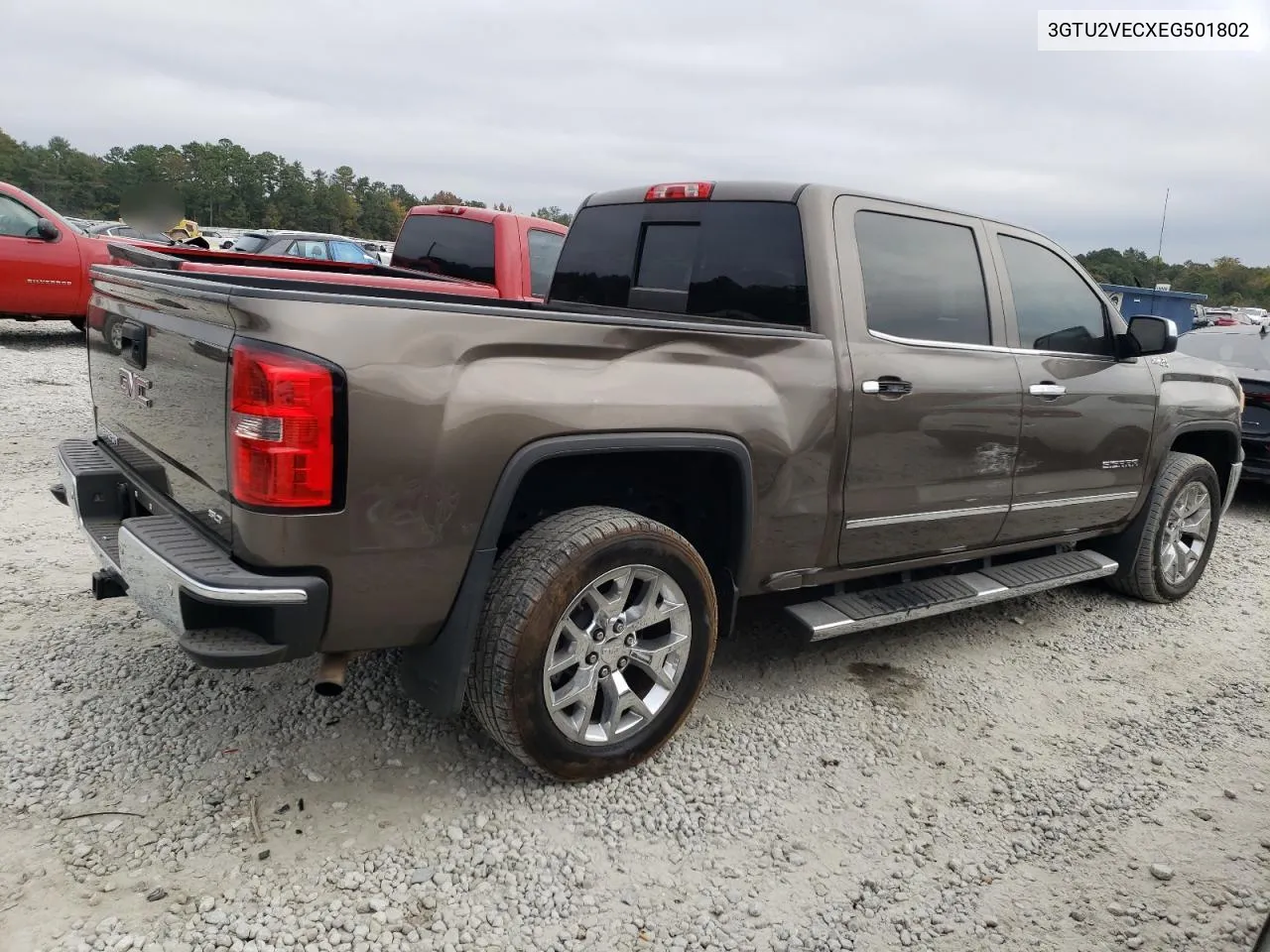 2014 GMC Sierra K1500 Slt VIN: 3GTU2VECXEG501802 Lot: 78143624