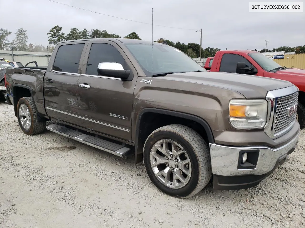 2014 GMC Sierra K1500 Slt VIN: 3GTU2VECXEG501802 Lot: 78143624