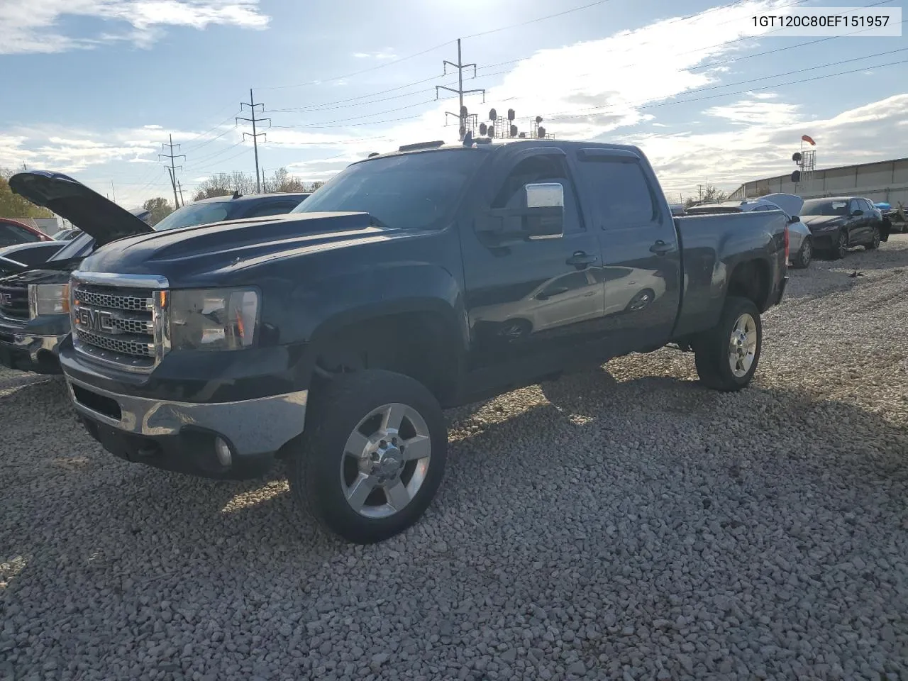 2014 GMC Sierra K2500 Sle VIN: 1GT120C80EF151957 Lot: 78854514