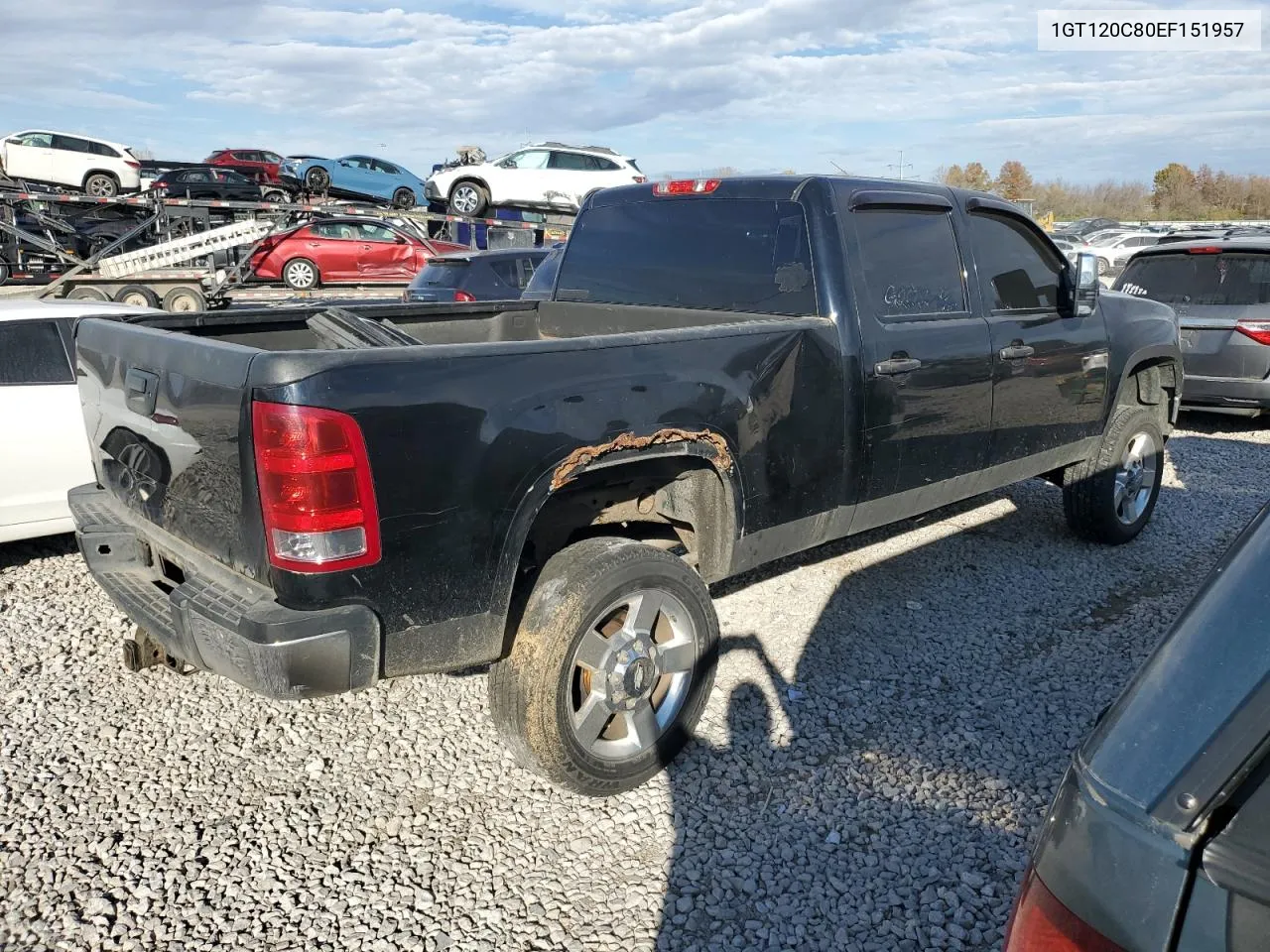 2014 GMC Sierra K2500 Sle VIN: 1GT120C80EF151957 Lot: 78854514