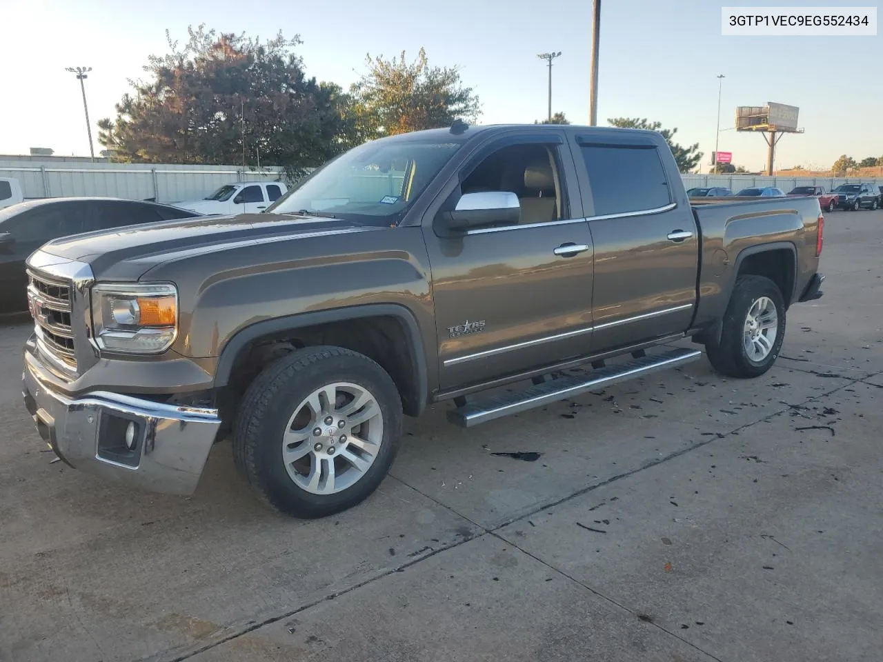 2014 GMC Sierra C1500 Slt VIN: 3GTP1VEC9EG552434 Lot: 79606574