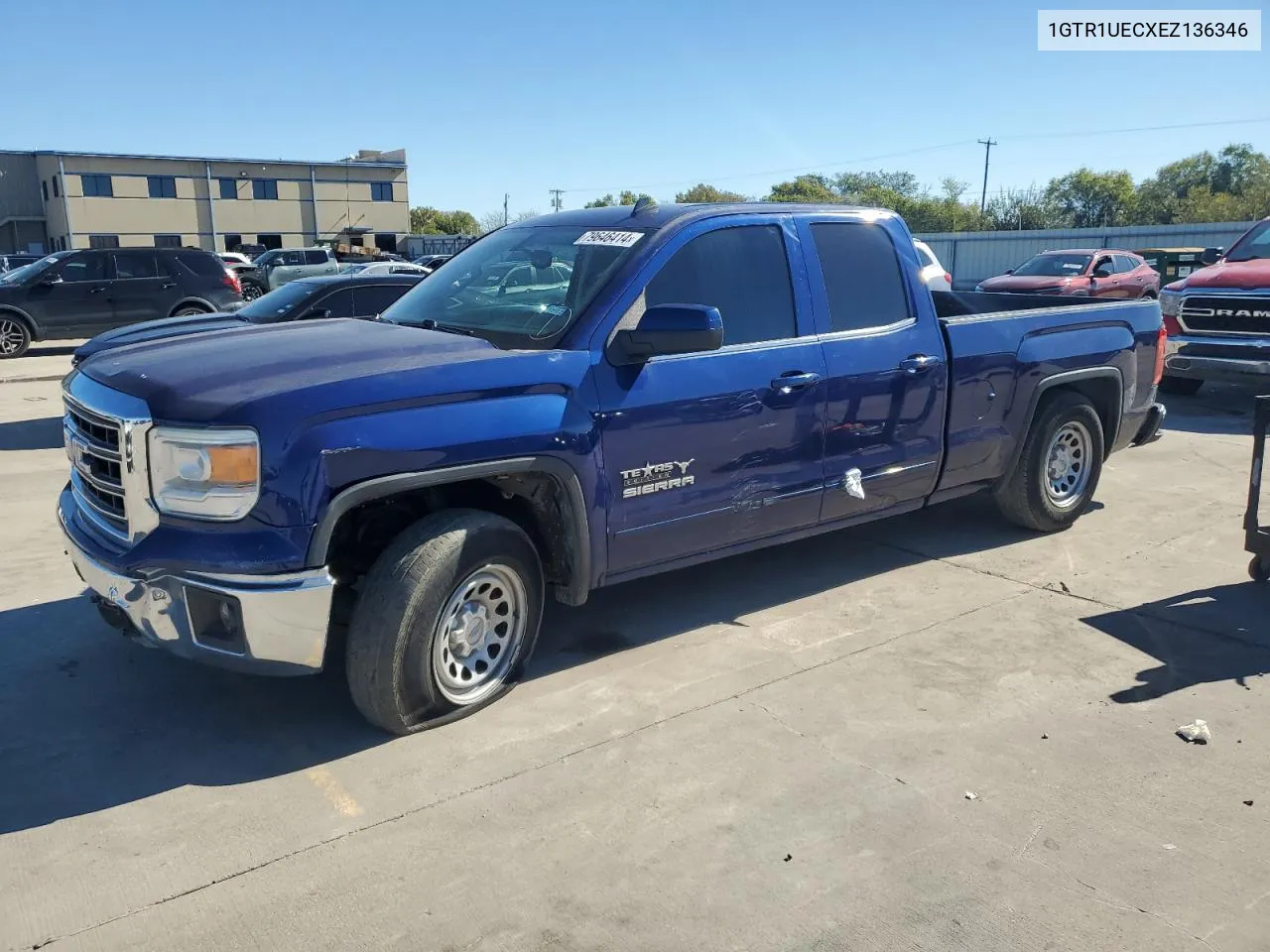 2014 GMC Sierra C1500 Sle VIN: 1GTR1UECXEZ136346 Lot: 79646414