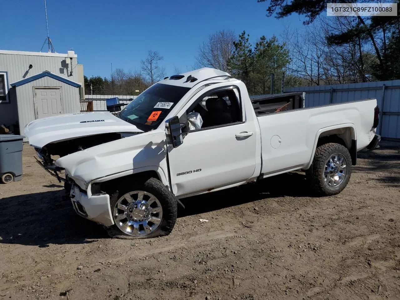 2015 GMC Sierra K3500 VIN: 1GT321C89FZ100083 Lot: 52165074