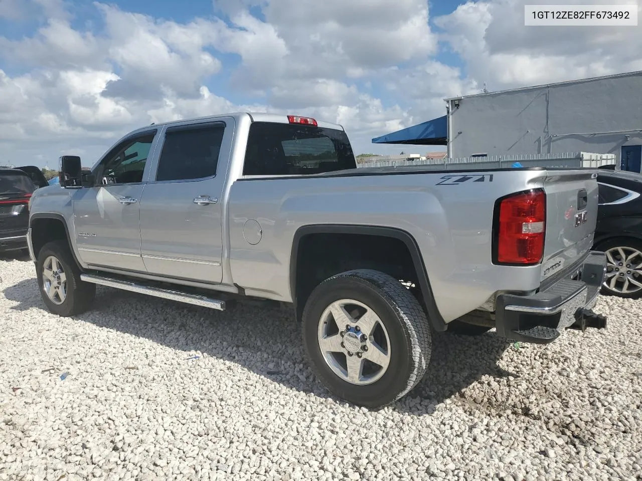 2015 GMC Sierra K2500 Slt VIN: 1GT12ZE82FF673492 Lot: 52490034