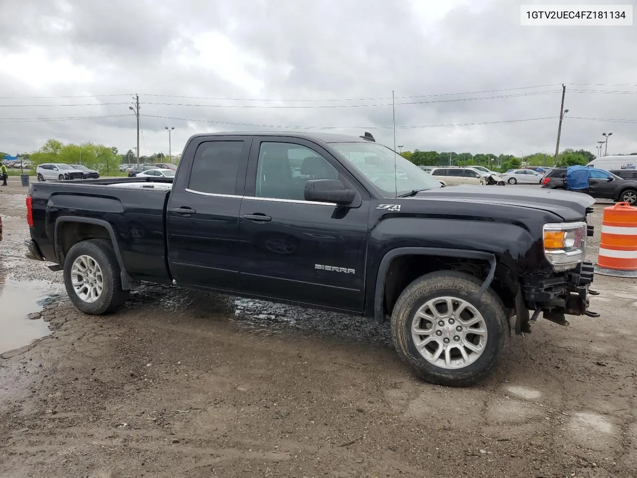 2015 GMC Sierra K1500 Sle VIN: 1GTV2UEC4FZ181134 Lot: 54235674