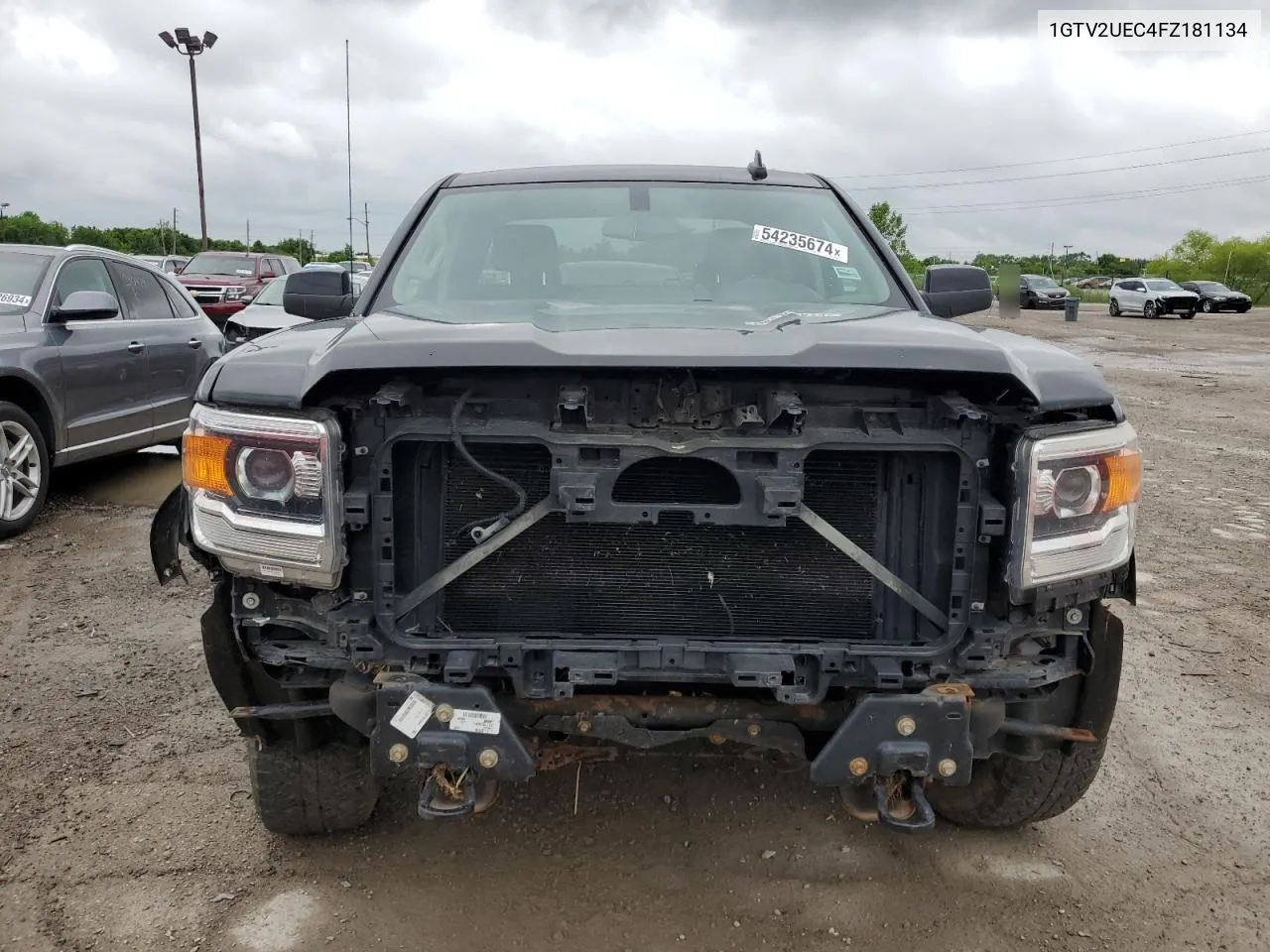 1GTV2UEC4FZ181134 2015 GMC Sierra K1500 Sle