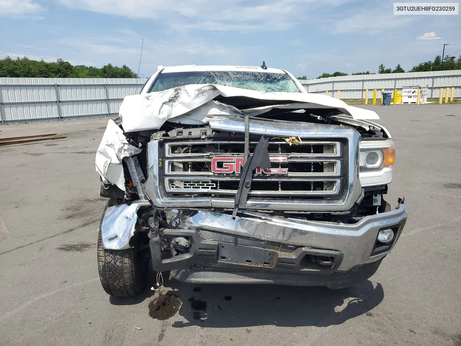 3GTU2UEH8FG230259 2015 GMC Sierra K1500 Sle