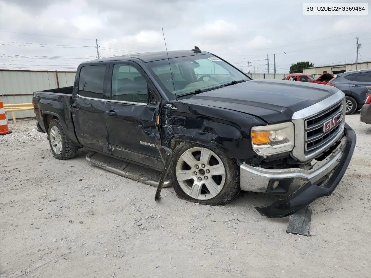 2015 GMC Sierra K1500 Sle VIN: 3GTU2UEC2FG369484 Lot: 58444044