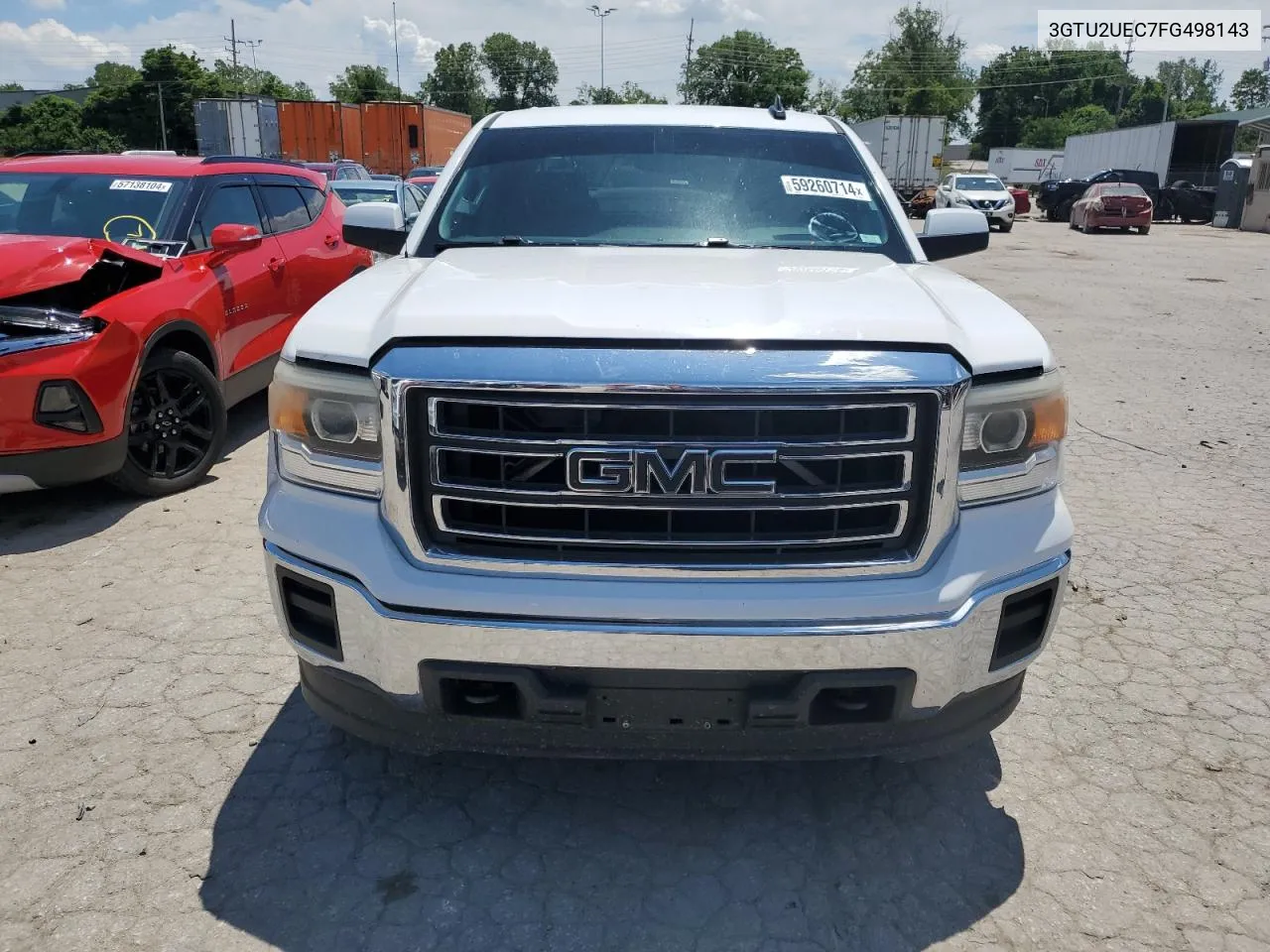 3GTU2UEC7FG498143 2015 GMC Sierra K1500 Sle