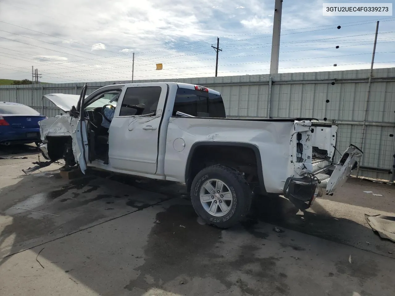 2015 GMC Sierra K1500 Sle VIN: 3GTU2UEC4FG339273 Lot: 59356054