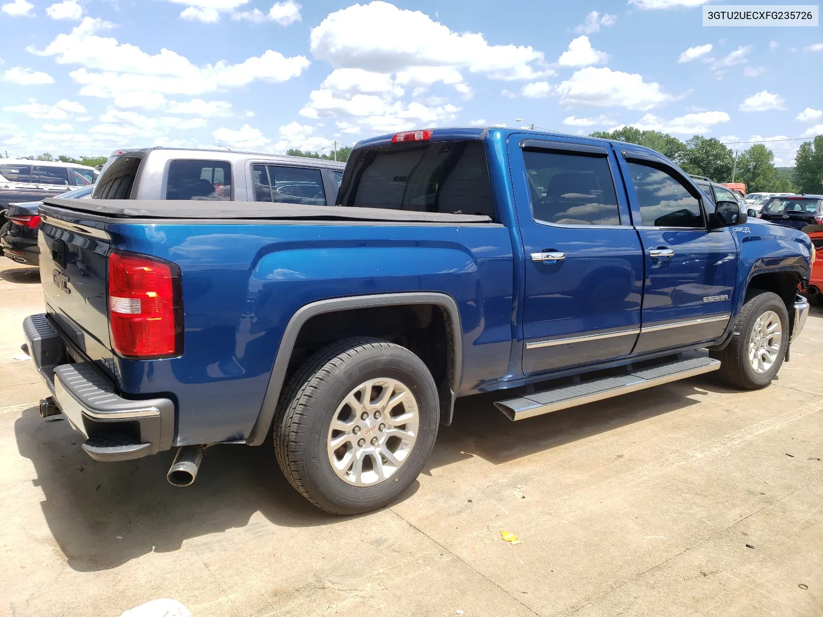 2015 GMC Sierra K1500 Sle VIN: 3GTU2UECXFG235726 Lot: 59440784