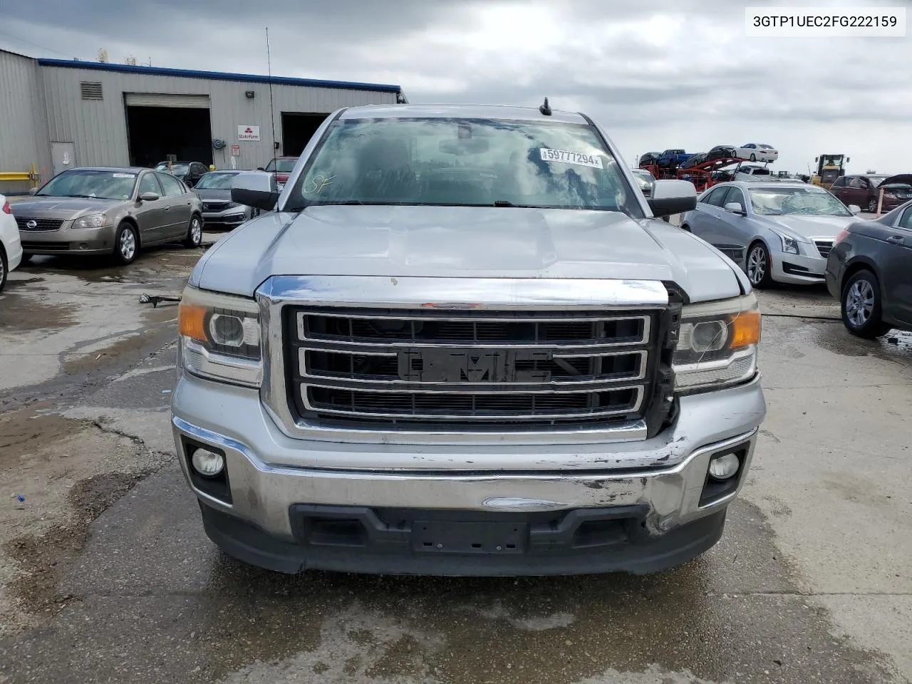 2015 GMC Sierra C1500 Sle VIN: 3GTP1UEC2FG222159 Lot: 59777294