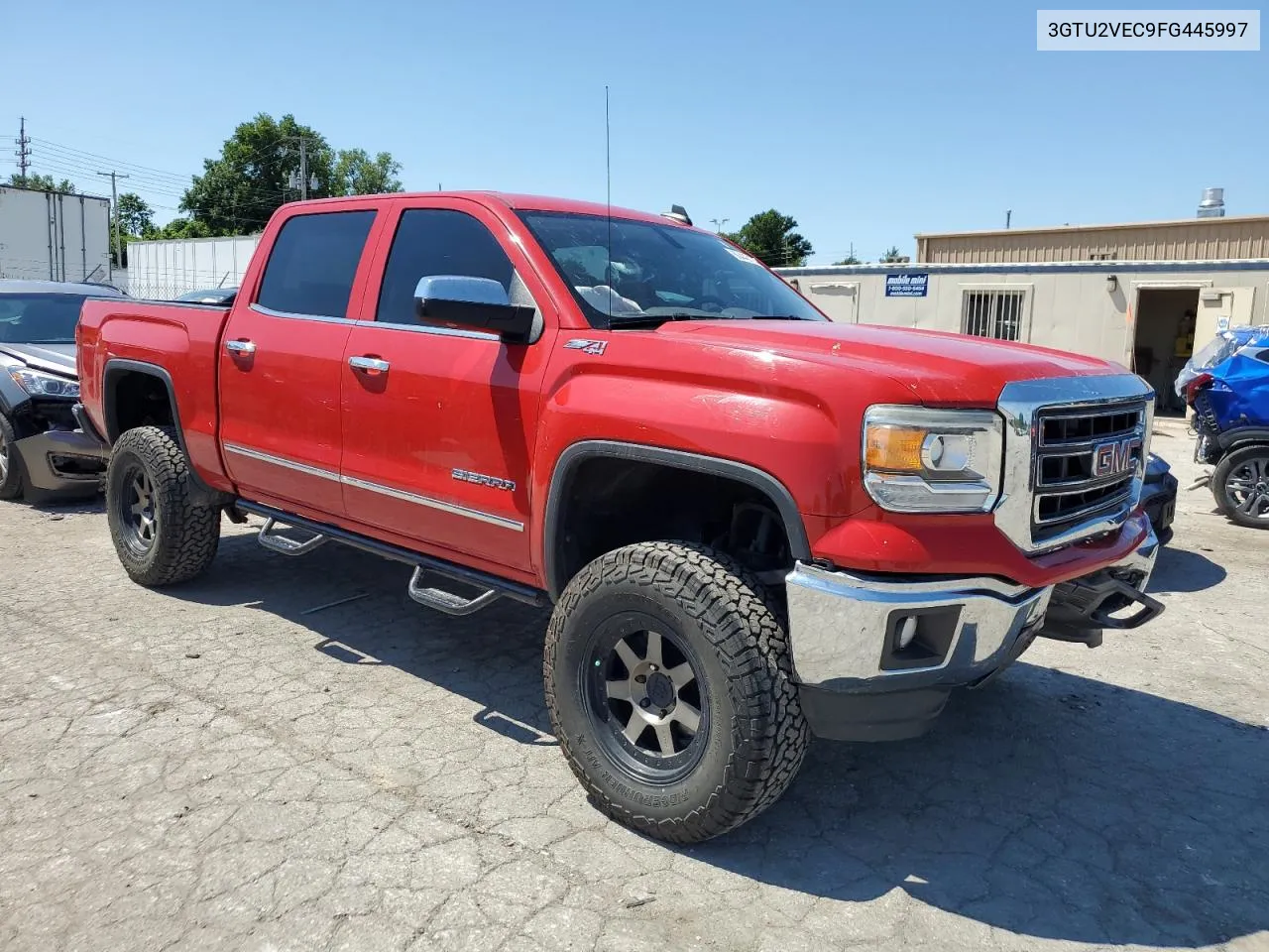 2015 GMC Sierra K1500 Slt VIN: 3GTU2VEC9FG445997 Lot: 60442174