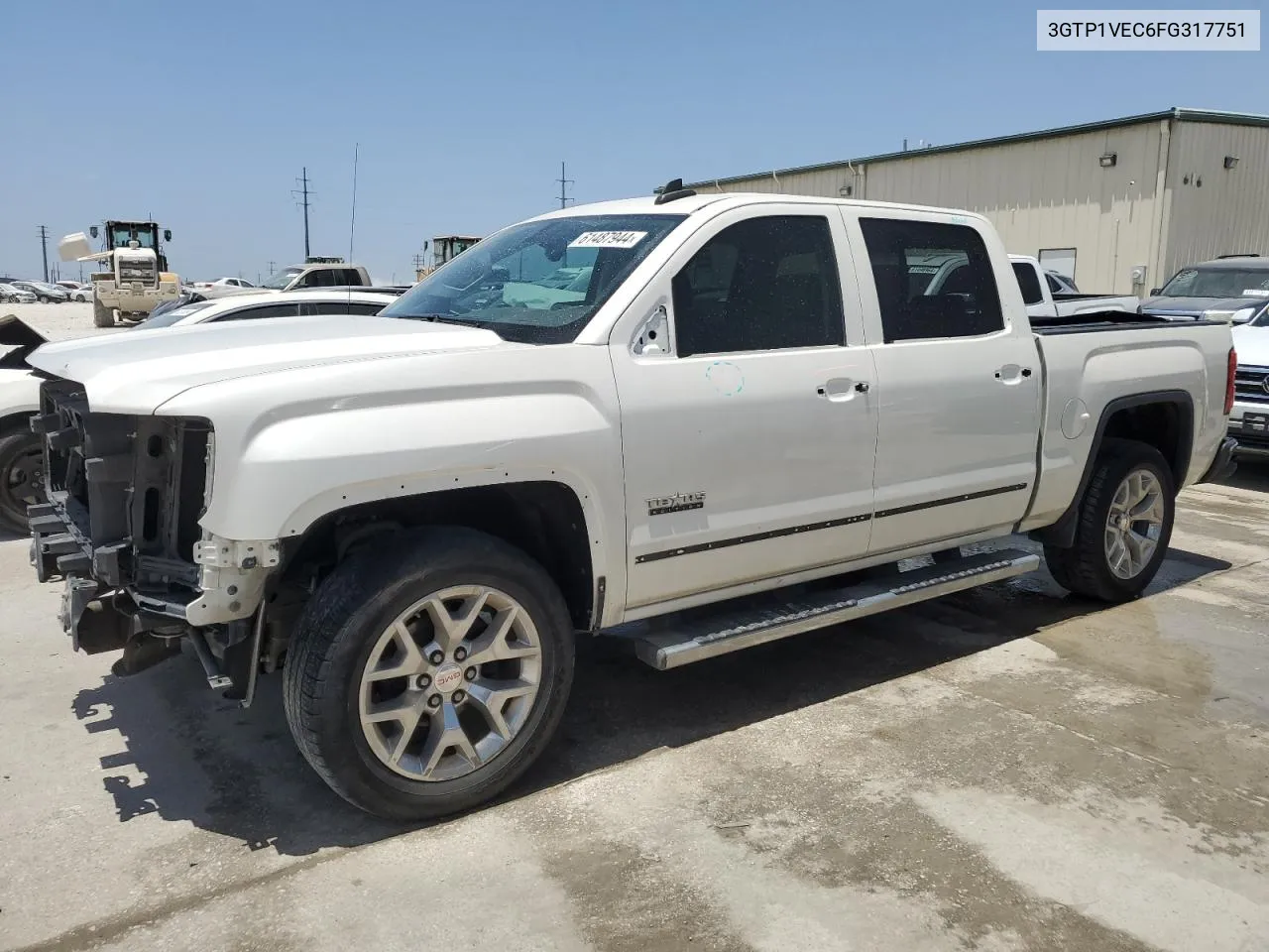 2015 GMC Sierra C1500 Slt VIN: 3GTP1VEC6FG317751 Lot: 61487944