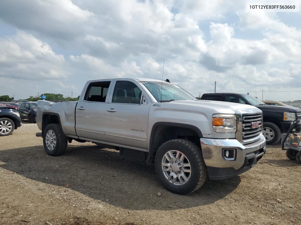 2015 GMC Sierra K2500 Sle VIN: 1GT12YE83FF563660 Lot: 61842334