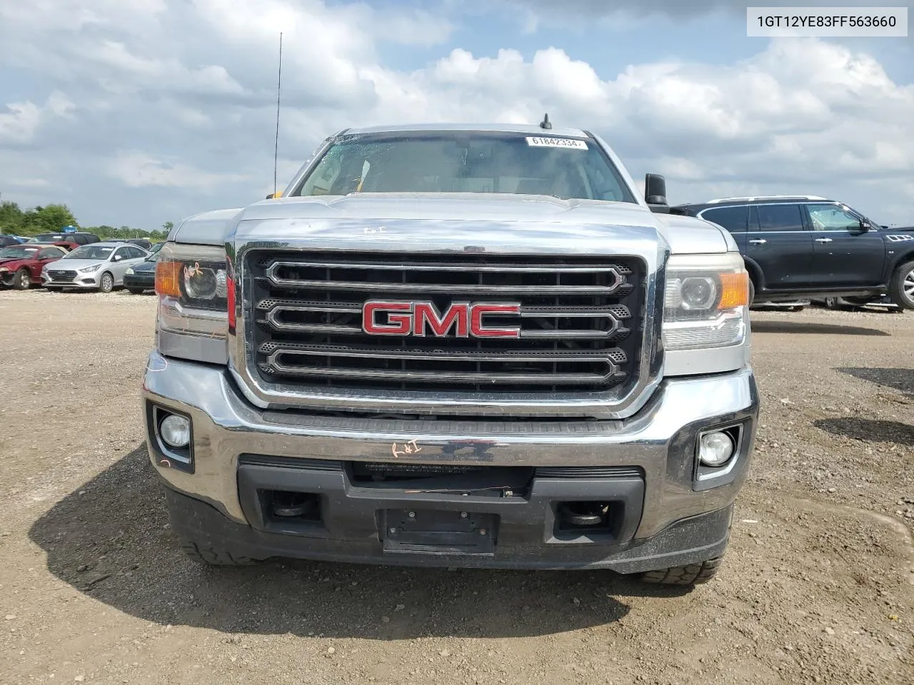 2015 GMC Sierra K2500 Sle VIN: 1GT12YE83FF563660 Lot: 61842334