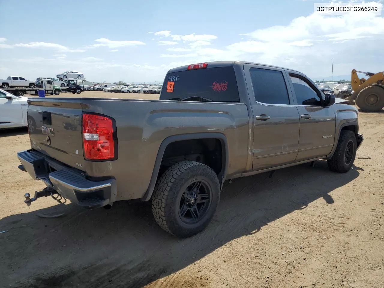 2015 GMC Sierra C1500 Sle VIN: 3GTP1UEC3FG266249 Lot: 62746794