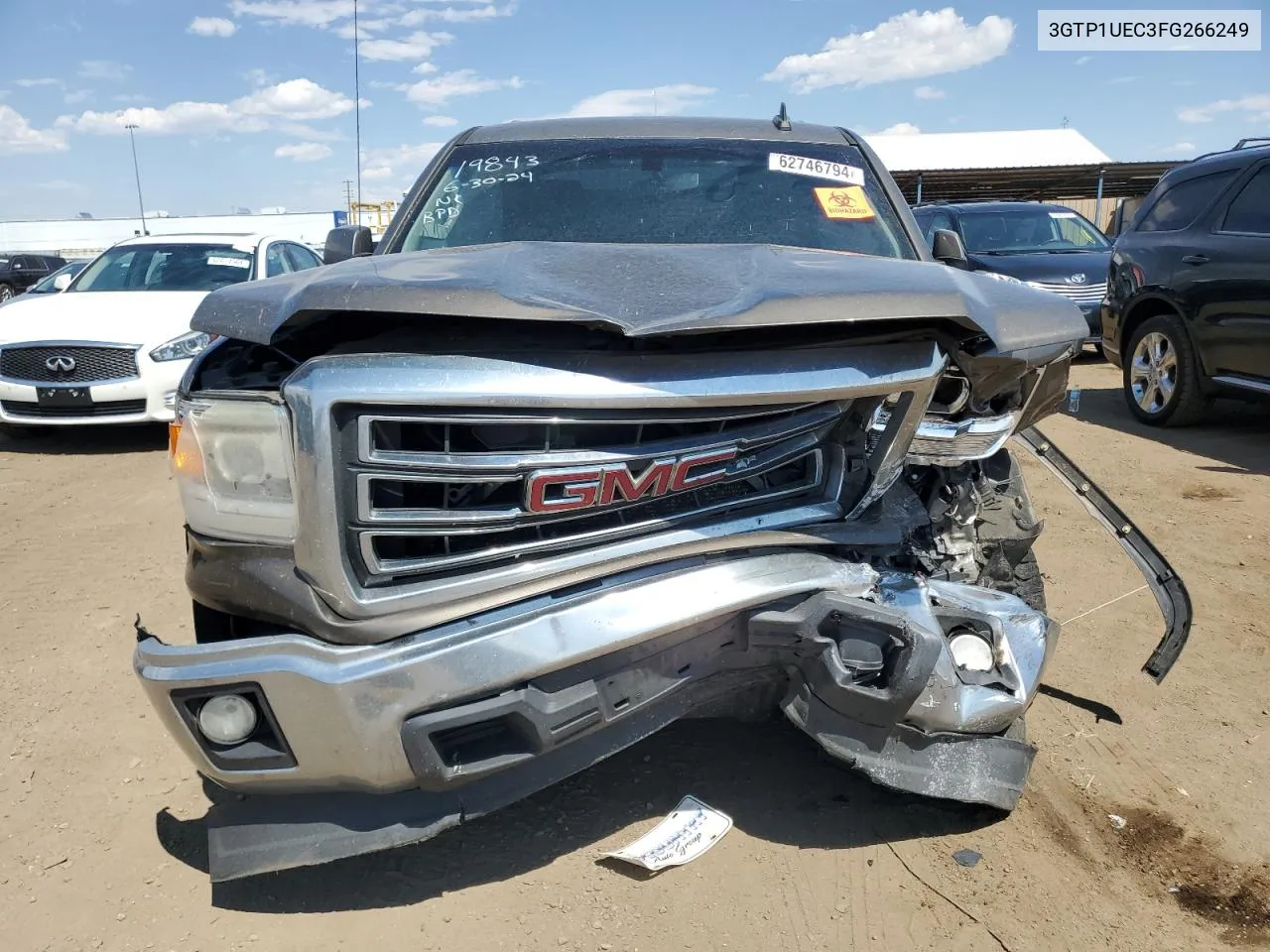 3GTP1UEC3FG266249 2015 GMC Sierra C1500 Sle