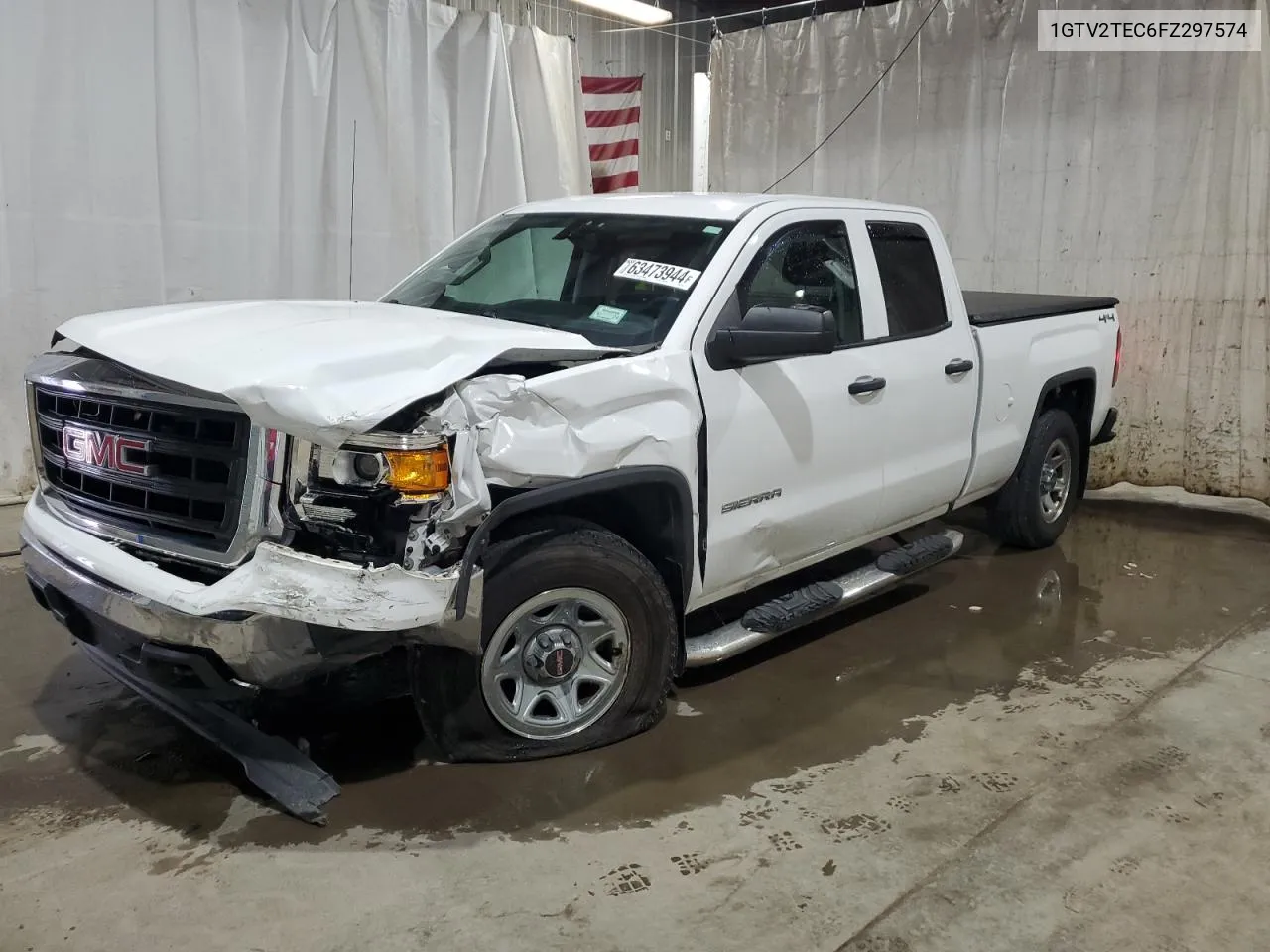 1GTV2TEC6FZ297574 2015 GMC Sierra K1500