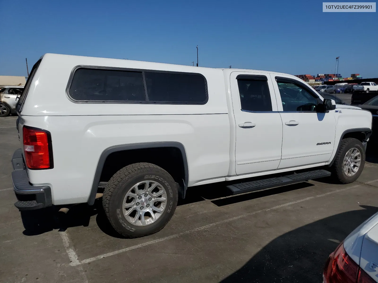 2015 GMC Sierra K1500 Sle VIN: 1GTV2UEC4FZ399901 Lot: 63553934