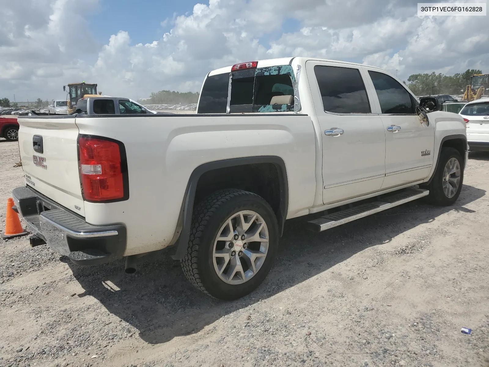 2015 GMC Sierra C1500 Slt VIN: 3GTP1VEC6FG162828 Lot: 63662804