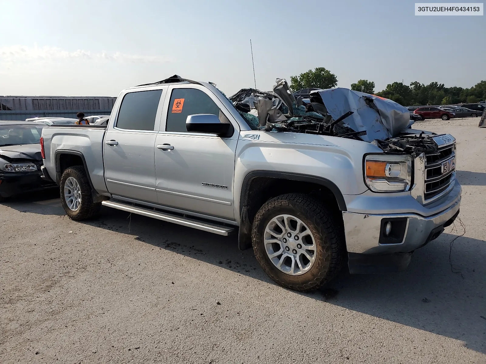 3GTU2UEH4FG434153 2015 GMC Sierra K1500 Sle