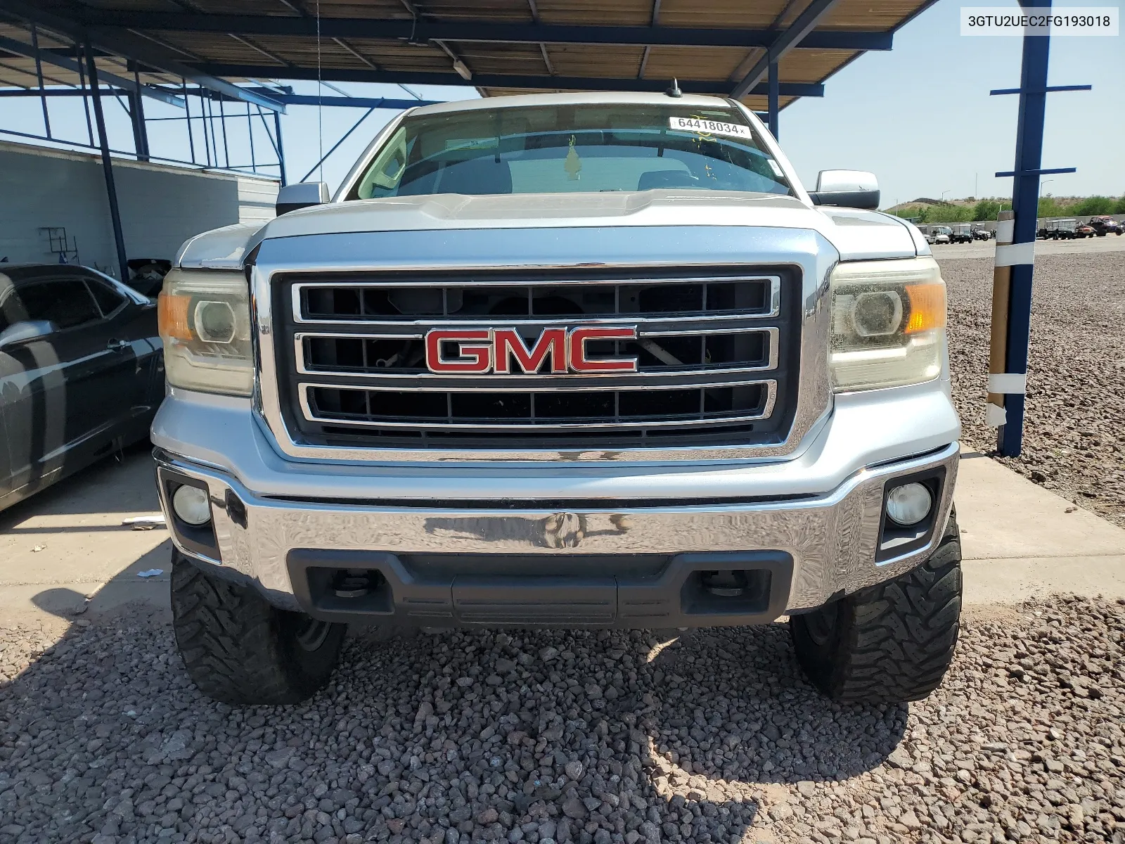 2015 GMC Sierra K1500 Sle VIN: 3GTU2UEC2FG193018 Lot: 64418034