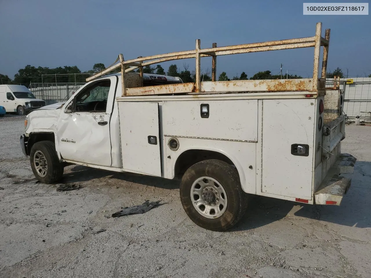 2015 GMC Sierra K2500 Heavy Duty VIN: 1GD02XEG3FZ118617 Lot: 64420444