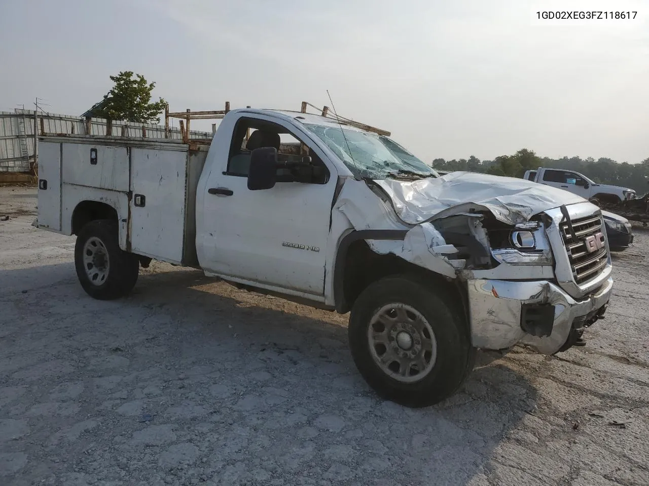 2015 GMC Sierra K2500 Heavy Duty VIN: 1GD02XEG3FZ118617 Lot: 64420444