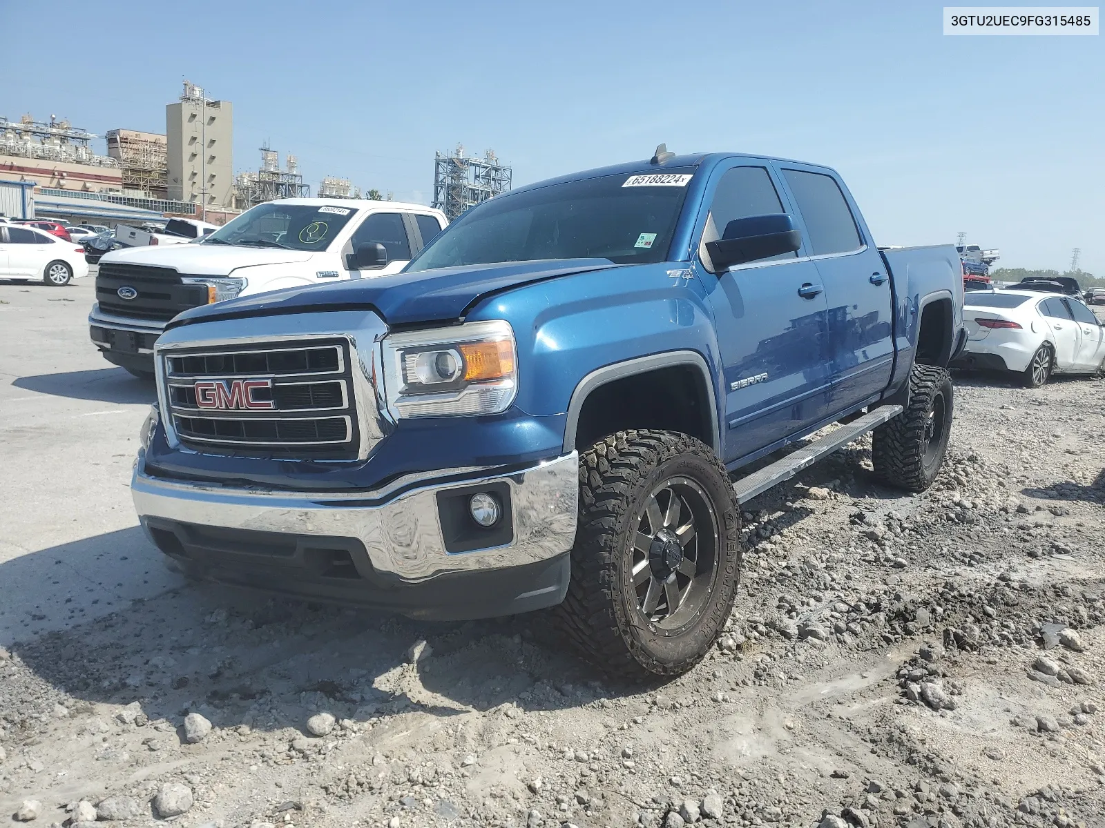 2015 GMC Sierra K1500 Sle VIN: 3GTU2UEC9FG315485 Lot: 65188224