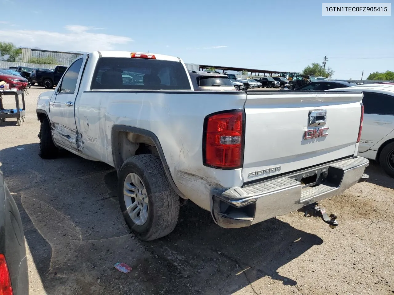 2015 GMC Sierra C1500 VIN: 1GTN1TEC0FZ905415 Lot: 65478314