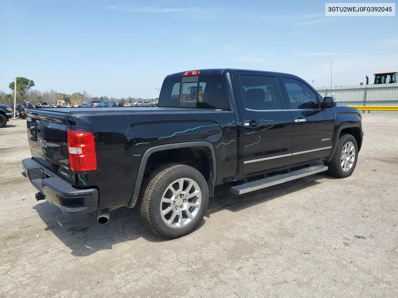 2015 GMC Sierra K1500 Denali VIN: 3GTU2WEJ0FG392045 Lot: 65687524