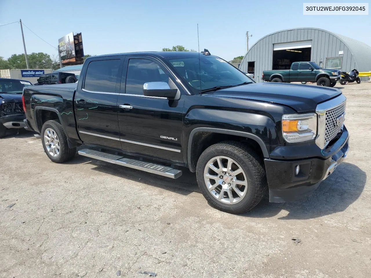 2015 GMC Sierra K1500 Denali VIN: 3GTU2WEJ0FG392045 Lot: 65687524