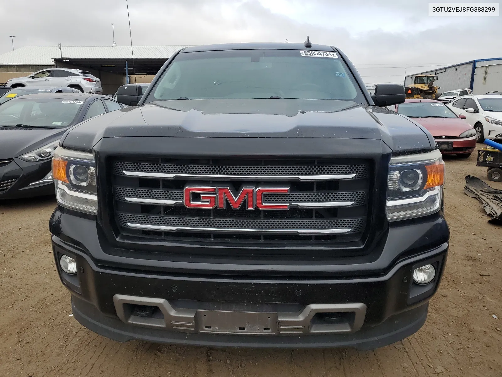 2015 GMC Sierra K1500 Slt VIN: 3GTU2VEJ8FG388299 Lot: 65854734