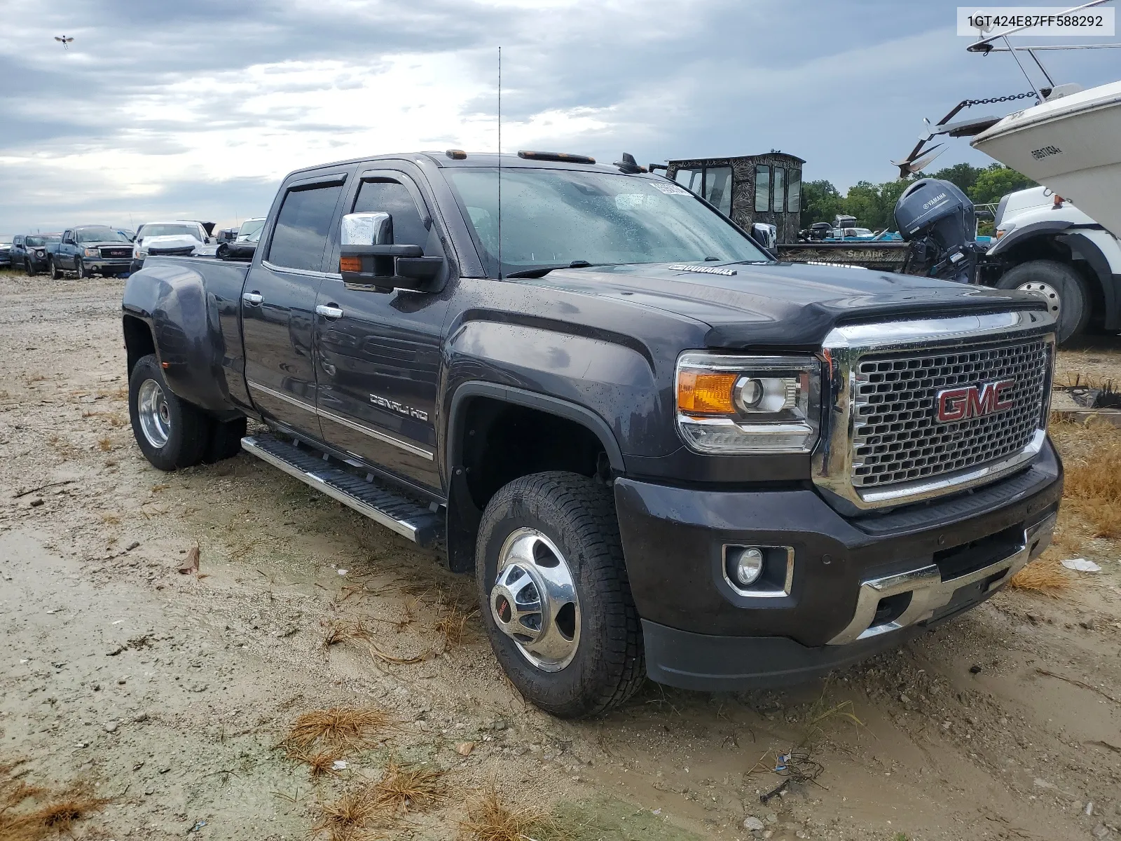 2015 GMC Sierra K3500 Denali VIN: 1GT424E87FF588292 Lot: 65950764