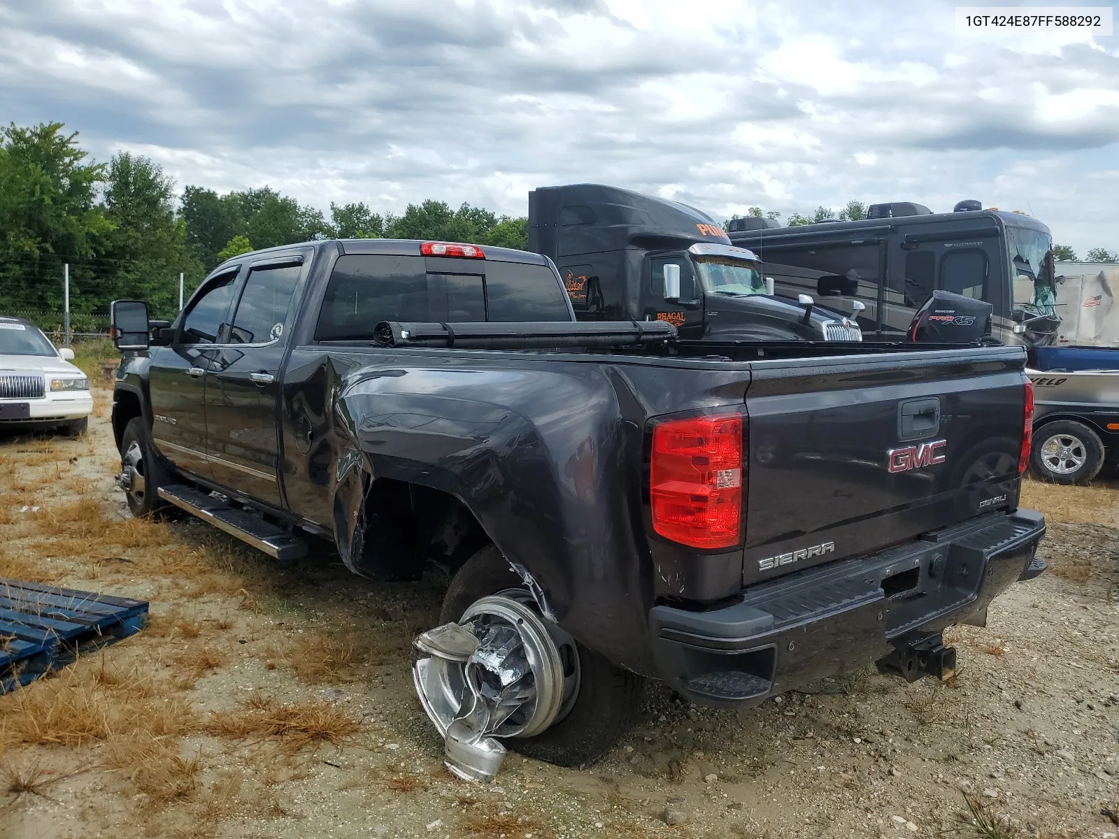 1GT424E87FF588292 2015 GMC Sierra K3500 Denali