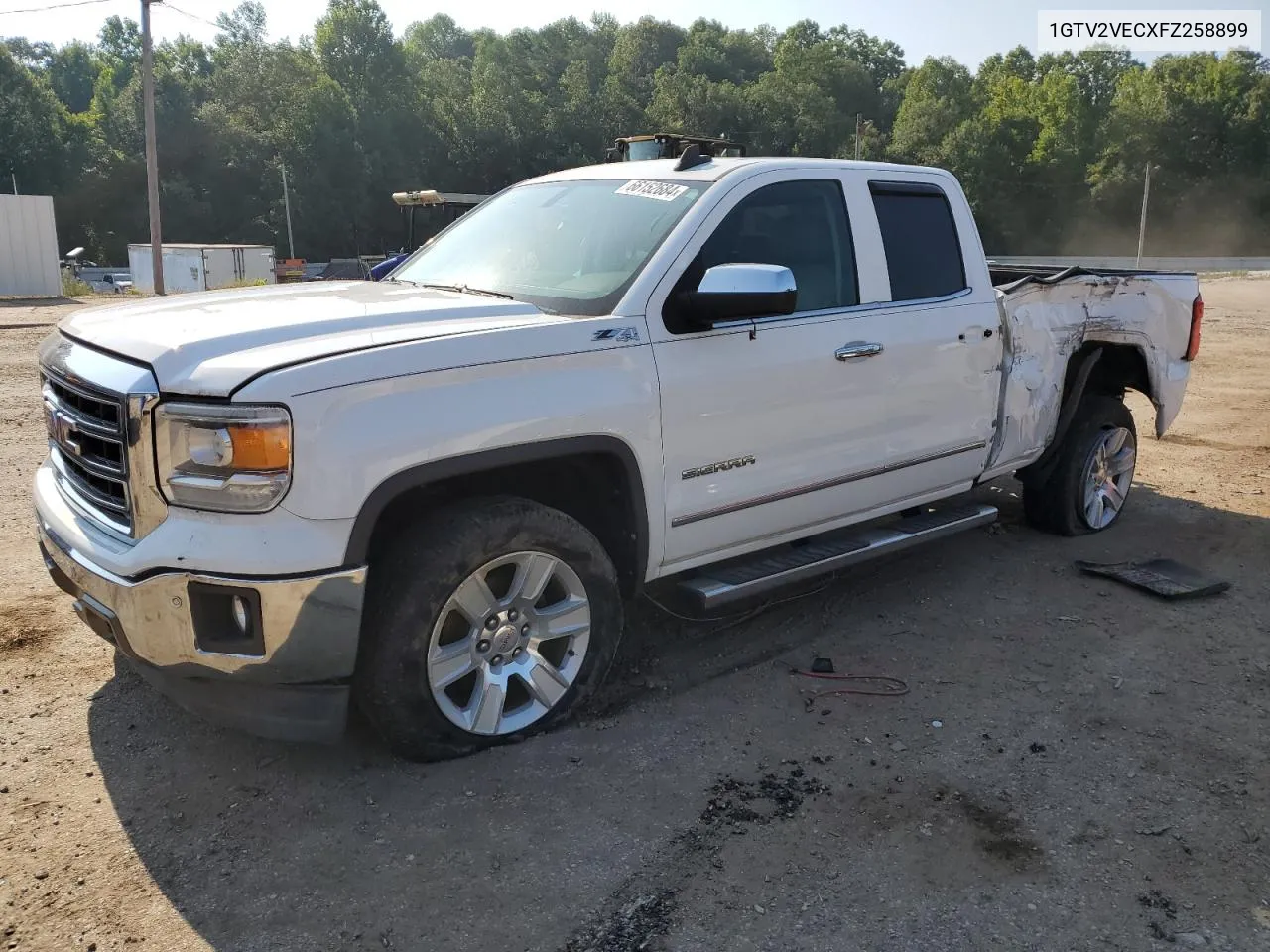 1GTV2VECXFZ258899 2015 GMC Sierra K1500 Slt