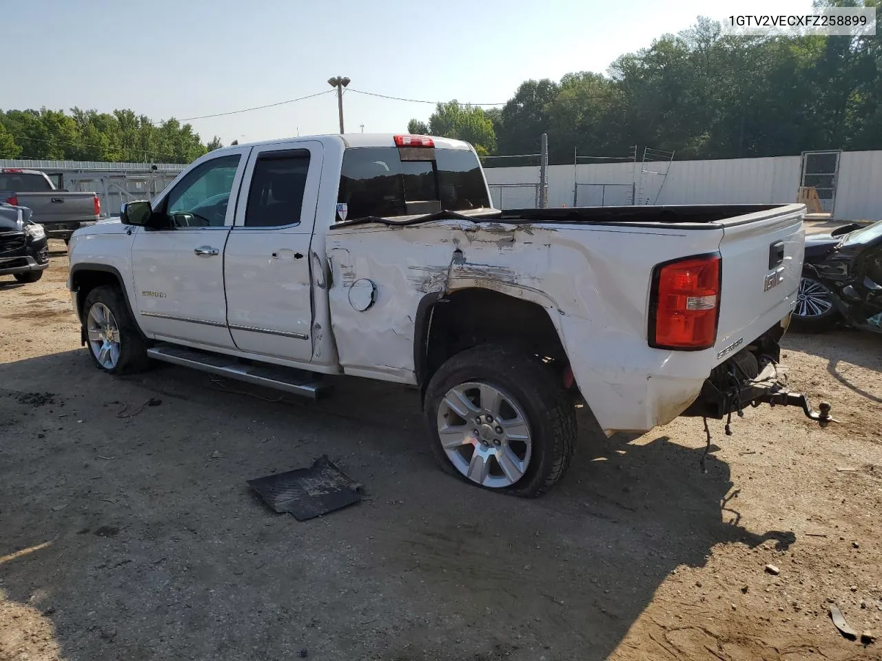 1GTV2VECXFZ258899 2015 GMC Sierra K1500 Slt