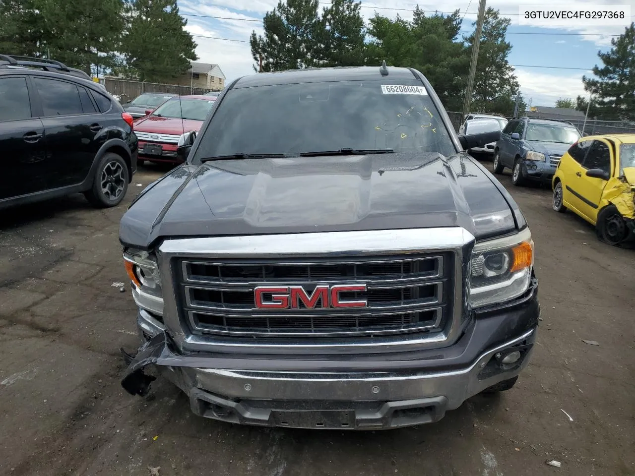 2015 GMC Sierra K1500 Slt VIN: 3GTU2VEC4FG297368 Lot: 66208604